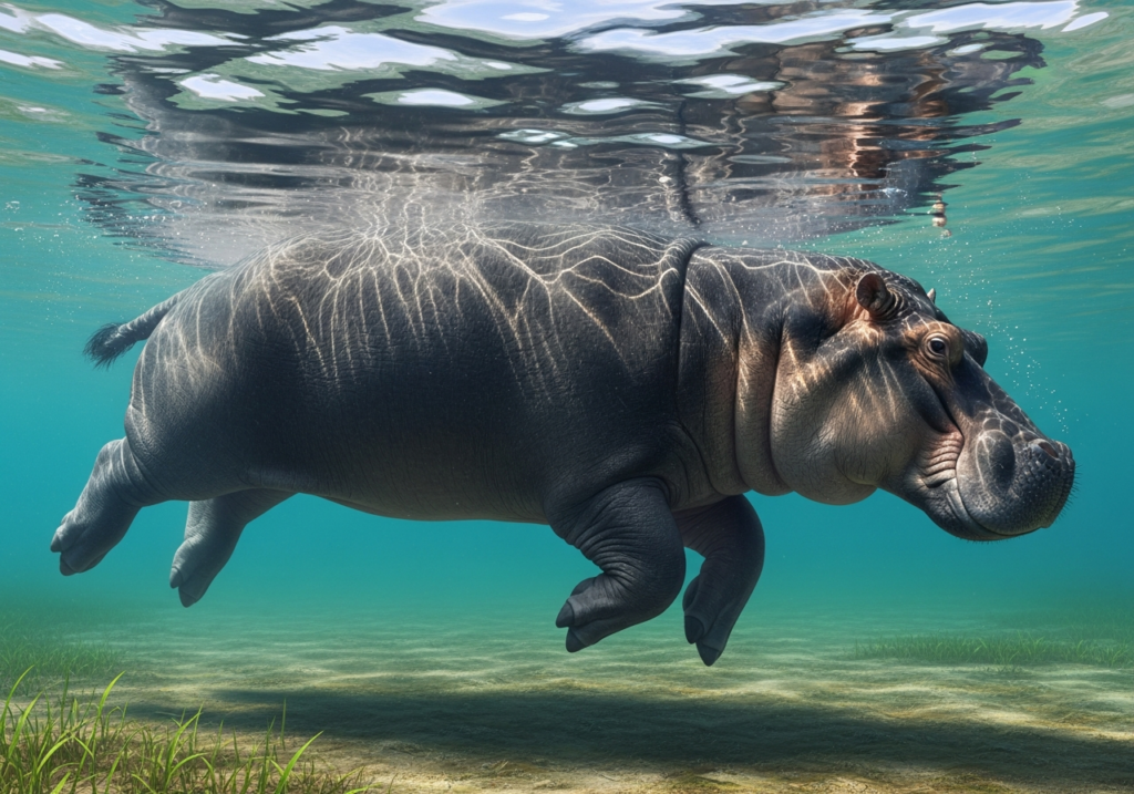Чому бегемот такий важкий: біологічні особливості